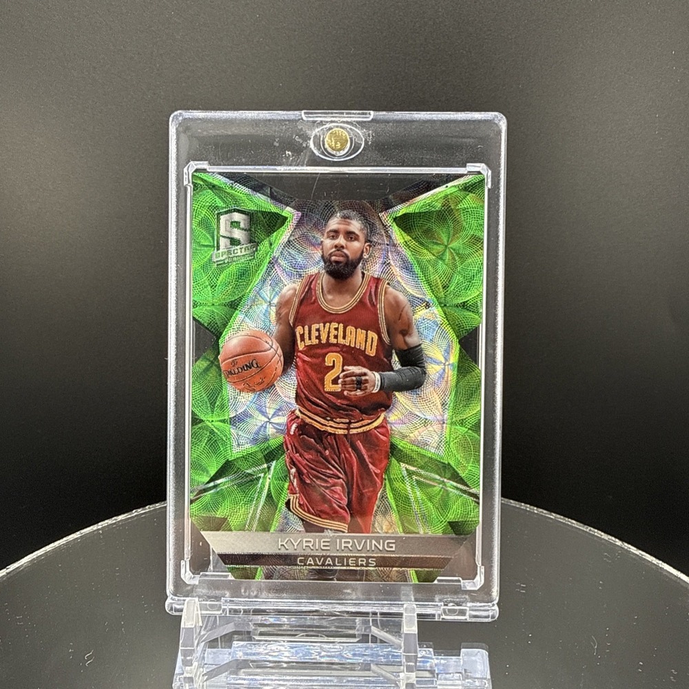 2016-17 Panini Spectra Neon Green DIE CUT /25 Kyrie Irving #73 Miami Heat